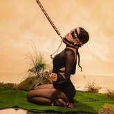 The Flowering serpent Leather Bondage Restraint set