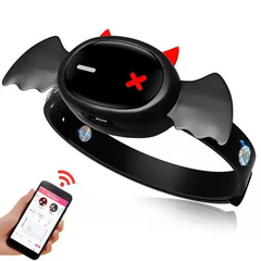 QlUl Love Devil APP Control Estim silicone Collar