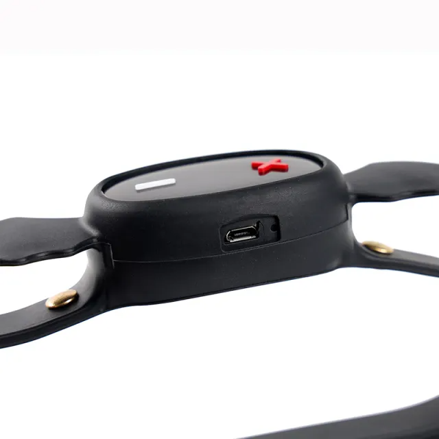 QlUl Love Devil APP Control Estim silicone Collar